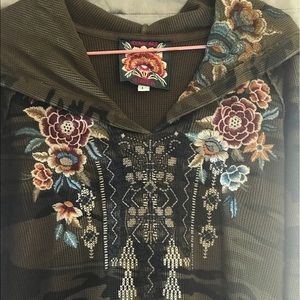 ❤️S O L D ❤️ Johnny Was Isla Hooded Sweater🌺